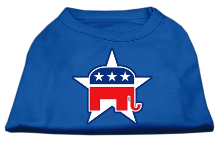 Republican Screen Print Shirts Blue Sm